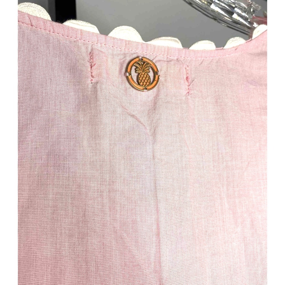 Simply Southern‎ RicRac Dress Womens small Ruffle pink tiered coquette babydoll - Picture 7 of 9